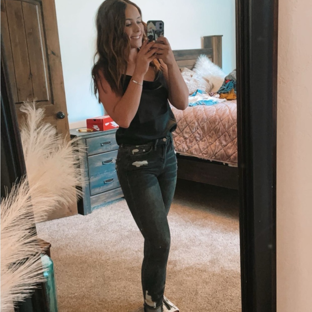 SHEIN Small Black Camisole Top - Picture 2 of 2